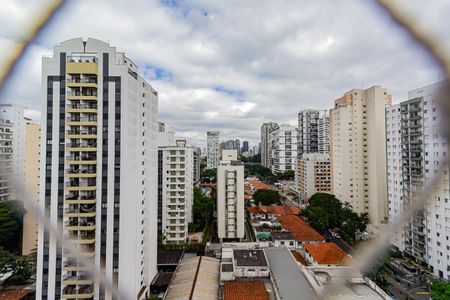 Vista da Varanda de apartamento à venda com 2 quartos, 70m² em Cidade Monções, São Paulo