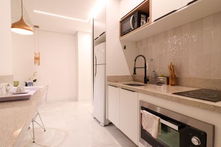 Apartamento para alugar com 46m², 1 quarto e 1 vaga
