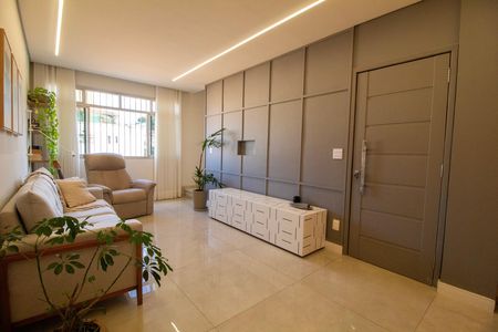 Sala de Estar de apartamento à venda com 3 quartos, 274m² em Coração Eucarístico, Belo Horizonte