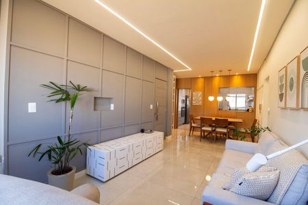 Sala de Estar de apartamento à venda com 3 quartos, 274m² em Coração Eucarístico, Belo Horizonte