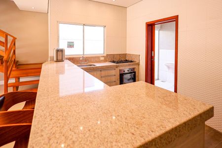 Cozinha de casa de condomínio para alugar com 5 quartos, 300m² em Jardim Portal dos Ipês, Indaiatuba