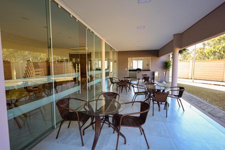Casa de condomínio para alugar com 300m², 5 quartos e 4 vagas Casa de condomínio para alugar com 300m², 5 quartos e 4 vagasÁrea comum - Churrasqueira
