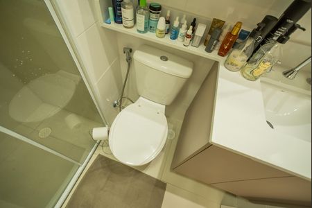 Apartamento à venda com 29m², 1 quarto e sem vaga Apartamento à venda com 29m², 1 quarto e sem vagaBanheiro da Suíte