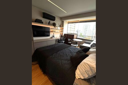 Sala / Quarto de apartamento para alugar com 1 quarto, 27m² em Vila Olímpia, São Paulo
