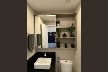 Banheiro de apartamento para alugar com 1 quarto, 27m² em Vila Olímpia, São Paulo