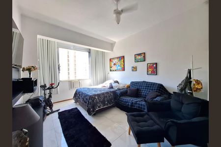 Sala/Quarto  de apartamento à venda com 1 quarto, 26m² em Lapa, Rio de Janeiro