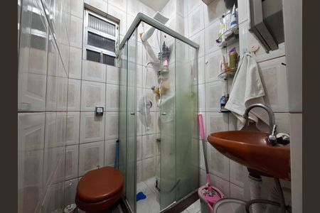 Banheiro  de apartamento à venda com 1 quarto, 26m² em Lapa, Rio de Janeiro