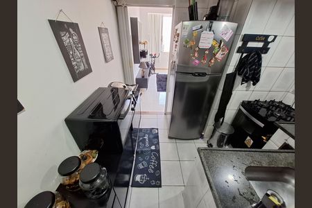 Cozinha  de apartamento à venda com 1 quarto, 26m² em Lapa, Rio de Janeiro