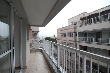 Sala 1 - Varanda de apartamento à venda com 3 quartos, 122m² em Taquara, Rio de Janeiro