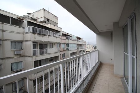 Sala 1 - Varanda de apartamento à venda com 3 quartos, 122m² em Taquara, Rio de Janeiro