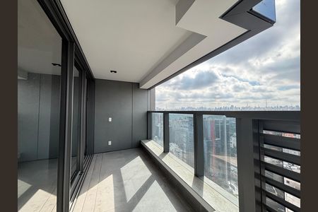 Varanda de apartamento à venda com 1 quarto, 42m² em Itaim Bibi, São Paulo