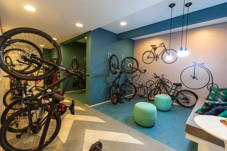 Apartamento à venda com 46m², 1 quarto e 1 vaga Apartamento à venda com 46m², 1 quarto e 1 vagaÁrea Comum - Bicicletário