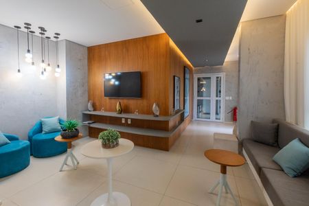 Apartamento à venda com 46m², 1 quarto e 1 vaga Apartamento à venda com 46m², 1 quarto e 1 vagaÁrea comum - Salão de Festas