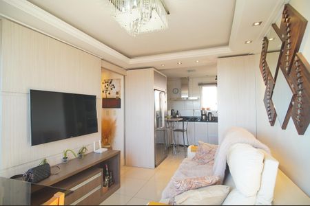 Sala de apartamento à venda com 3 quartos, 74m² em Scharlau, São Leopoldo
