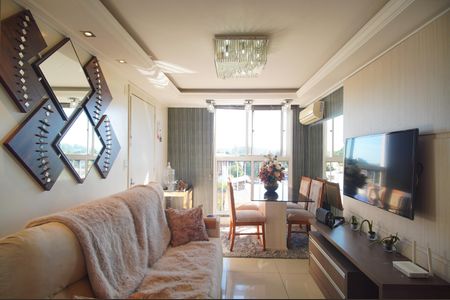 Sala de apartamento à venda com 3 quartos, 74m² em Scharlau, São Leopoldo