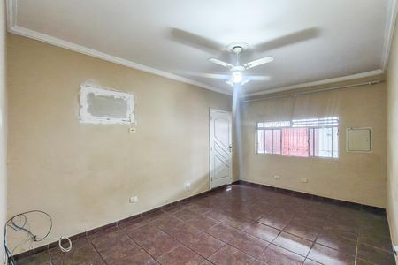 Sala de casa de condomínio para alugar com 2 quartos, 90m² em Parque Continental, São Vicente