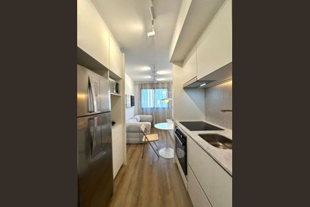 Studio para alugar com 27m², 1 quarto e sem vaga Studio para alugar com 27m², 1 quarto e sem vagaCozinha