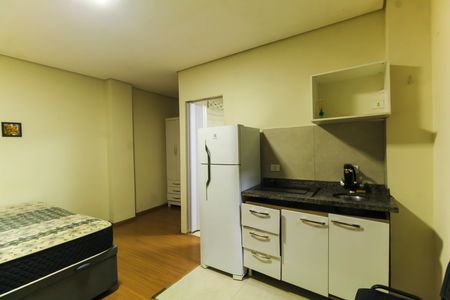 Studio para alugar com 30m², 1 quarto e sem vaga Studio para alugar com 30m², 1 quarto e sem vagaCozinha