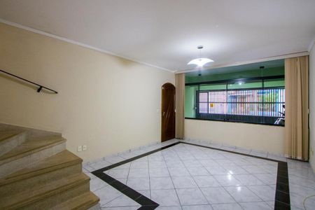 Sala de casa à venda com 3 quartos, 187m² em Vila Scarpelli, Santo André