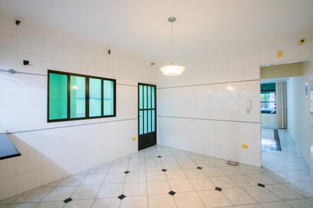 Sala de jantar de casa à venda com 3 quartos, 187m² em Vila Scarpelli, Santo André