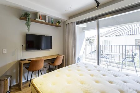 Studio de kitnet/studio para alugar com 1 quarto, 28m² em Indianópolis, São Paulo