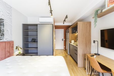 Studio para alugar com 28m², 1 quarto e sem vaga Studio para alugar com 28m², 1 quarto e sem vagaStudio