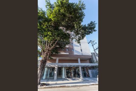 Studio para alugar com 28m², 1 quarto e sem vaga Studio para alugar com 28m², 1 quarto e sem vagaFachada