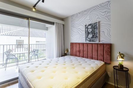 Studio de kitnet/studio para alugar com 1 quarto, 28m² em Indianópolis, São Paulo