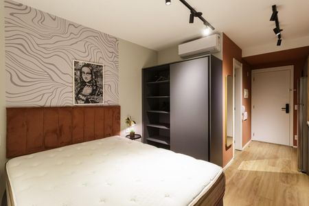 Studio de kitnet/studio para alugar com 1 quarto, 28m² em Indianópolis, São Paulo