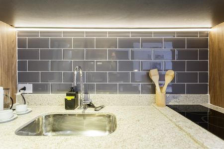 Studio para alugar com 28m², 1 quarto e sem vaga Studio para alugar com 28m², 1 quarto e sem vagaCozinha