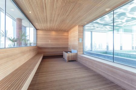 Studio para alugar com 28m², 1 quarto e sem vaga Studio para alugar com 28m², 1 quarto e sem vagaSaúna