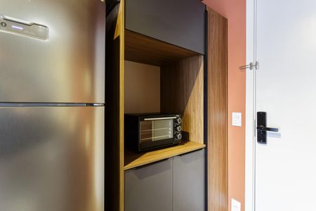 Studio para alugar com 28m², 1 quarto e sem vaga Studio para alugar com 28m², 1 quarto e sem vagaCozinha