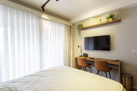 Studio de kitnet/studio para alugar com 1 quarto, 28m² em Indianópolis, São Paulo