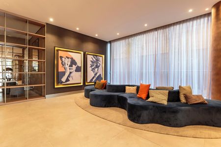 Studio para alugar com 28m², 1 quarto e sem vaga Studio para alugar com 28m², 1 quarto e sem vagaHall social