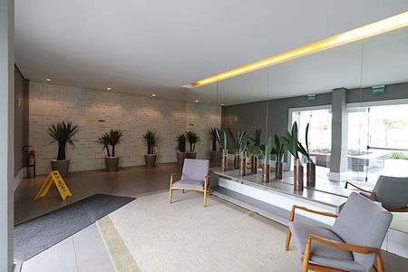 Apartamento para alugar com 56m², 2 quartos e 1 vagaÁrea comum - Hall de entrada