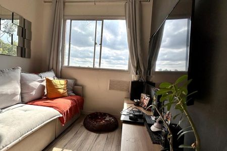 Sala de apartamento para alugar com 1 quarto, 25m² em Paraíso do Morumbi, São Paulo