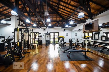 Casa de condomínio à venda com 110m², 2 quartos e 2 vagas Casa de condomínio à venda com 110m², 2 quartos e 2 vagasÁrea comum - Academia