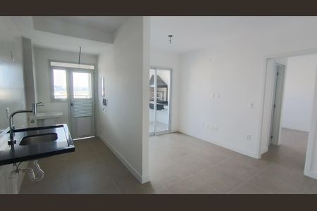 Sala/Cozinha  de apartamento para alugar com 1 quarto, 49m² em Jardim Japao, Suzano