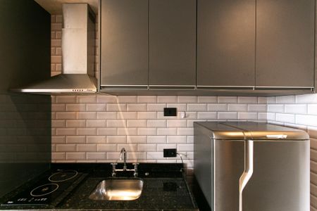 Studio à venda com 26m², 1 quarto e sem vaga Studio à venda com 26m², 1 quarto e sem vagaCozinha