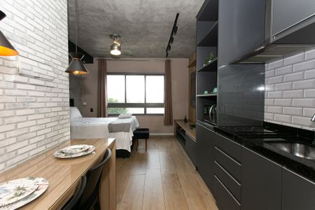 Studio à venda com 26m², 1 quarto e sem vaga Studio à venda com 26m², 1 quarto e sem vagaCozinha