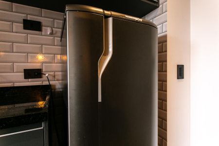 Studio à venda com 26m², 1 quarto e sem vaga Studio à venda com 26m², 1 quarto e sem vagaCozinha - Geladeira