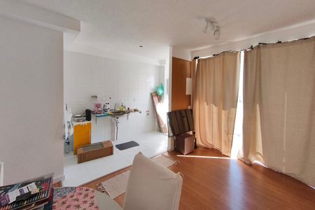 Sala de apartamento para alugar com 1 quarto, 48m² em Jardim das Cerejeiras, Campinas