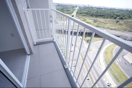 Varanda da Sala de apartamento para alugar com 3 quartos, 61m² em Fazenda Crimeia Caveiras, Goiânia