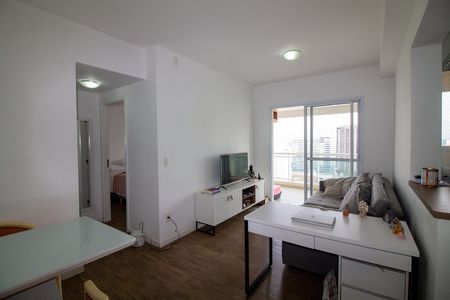 Sala / Sala de Jantar de apartamento à venda com 1 quarto, 47m² em Jardim Santo Amaro, São Paulo