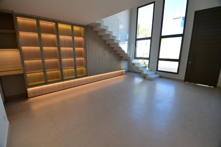 Sala de casa de condomínio para alugar com 3 quartos, 150m² em Parque dos Jacarandás, Campinas