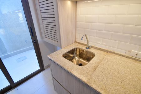 Casa de condomínio para alugar com 150m², 3 quartos e 2 vagasCozinha