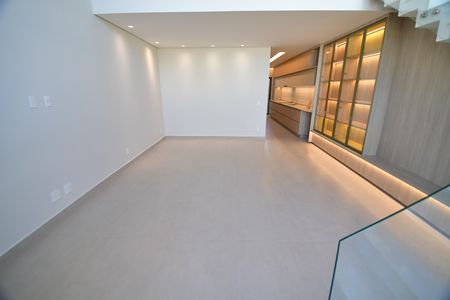 Sala de casa de condomínio para alugar com 3 quartos, 150m² em Parque dos Jacarandás, Campinas