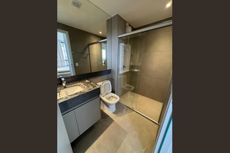 Apartamento para alugar com 34m², 1 quarto e 1 vaga Apartamento para alugar com 34m², 1 quarto e 1 vagaBanheiro da Suíte