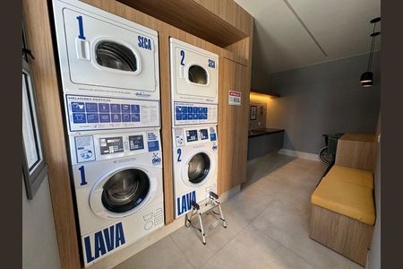Apartamento para alugar com 34m², 1 quarto e 1 vaga Apartamento para alugar com 34m², 1 quarto e 1 vagaLavanderia