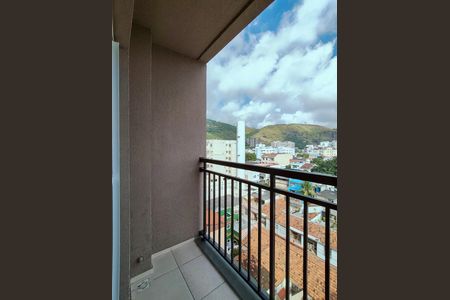 Varanda da Sala de apartamento à venda com 2 quartos, 44m² em Riachuelo, Rio de Janeiro